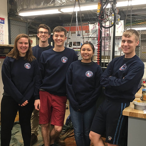 Mars Ice Challenge team, 2018